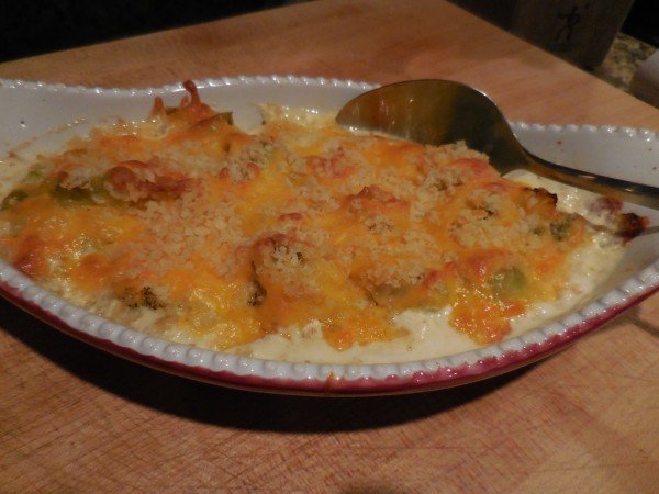 Panko-Topped Brussels Sprouts Gratin