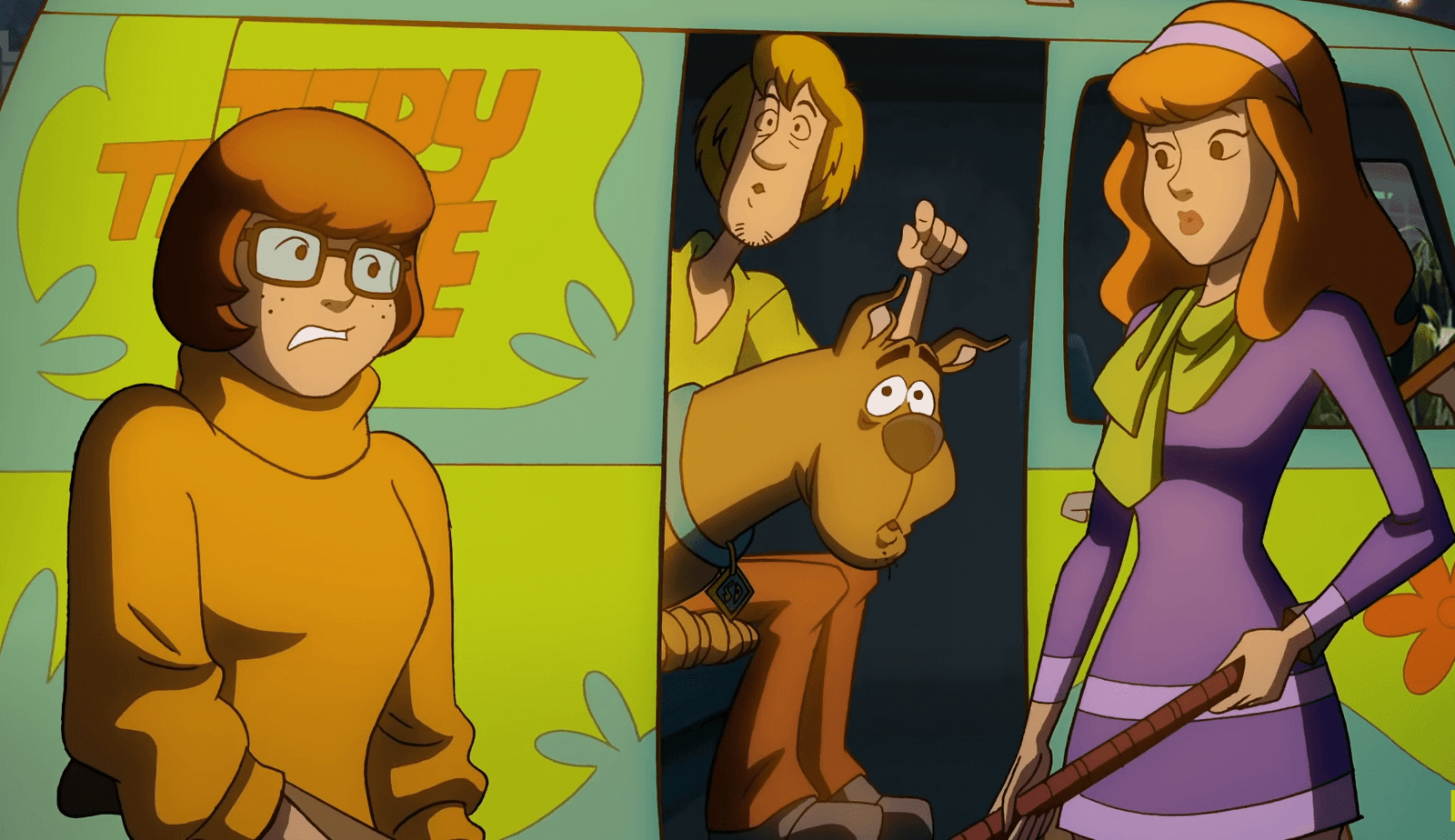 Scooby-Doo Cast on Halloween Night