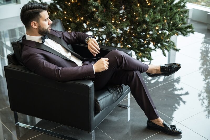 Fun and festive Christmas suit