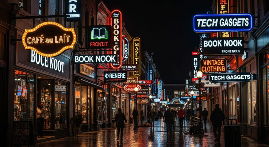 3D Illuminated Letter Signs