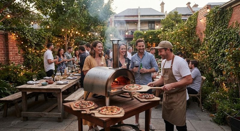 Mobile pizza catering Melbourne