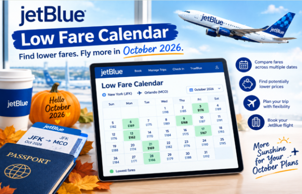 JetBlue Flight Calendar