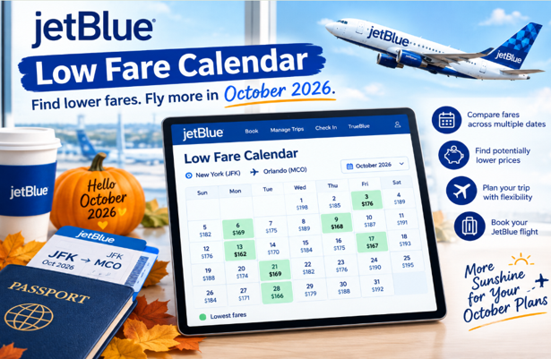 JetBlue Flight Calendar